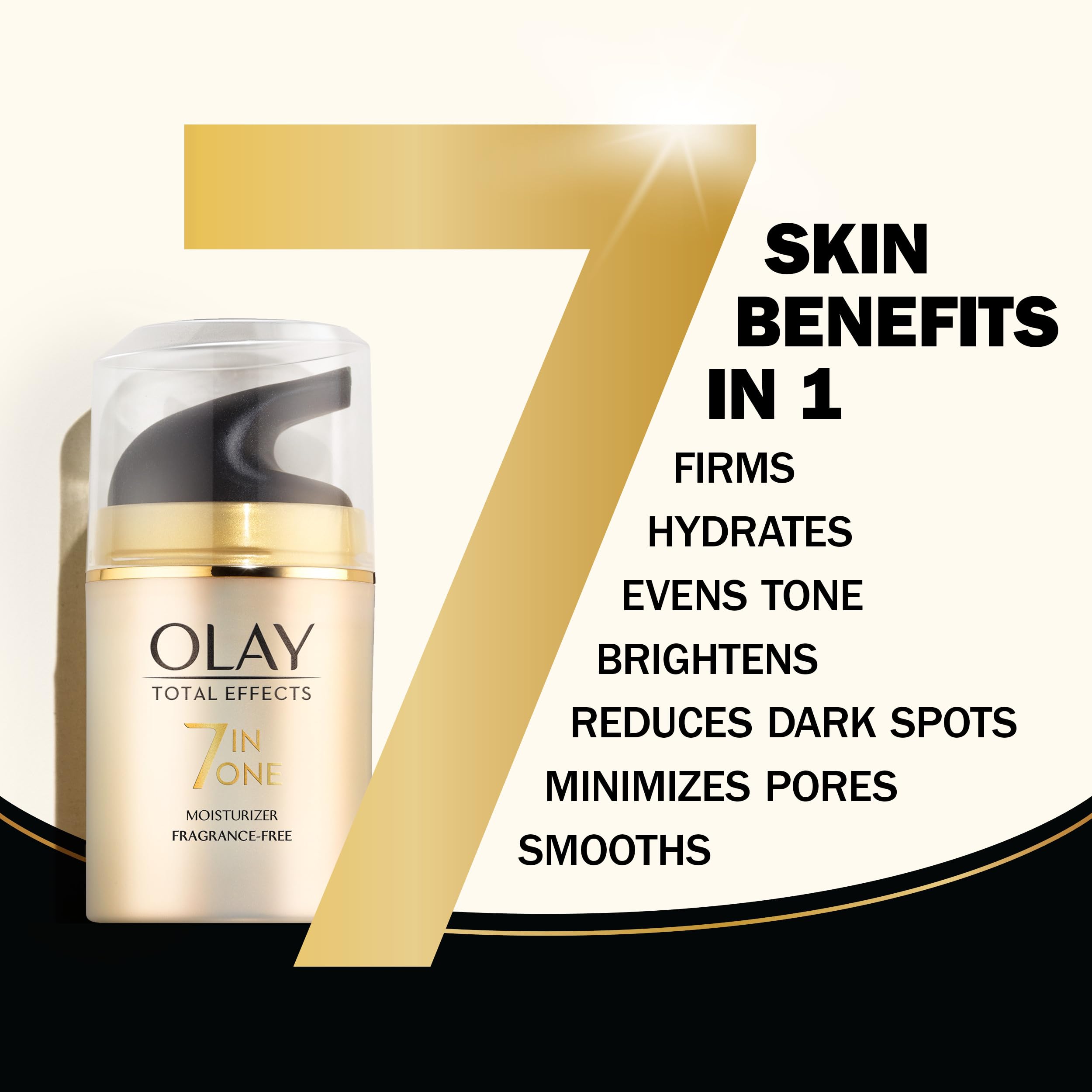 Buy now Olay Total Effects Face Moisturizer, Fragrance-Free, 1.7 fl oz at indiglob india