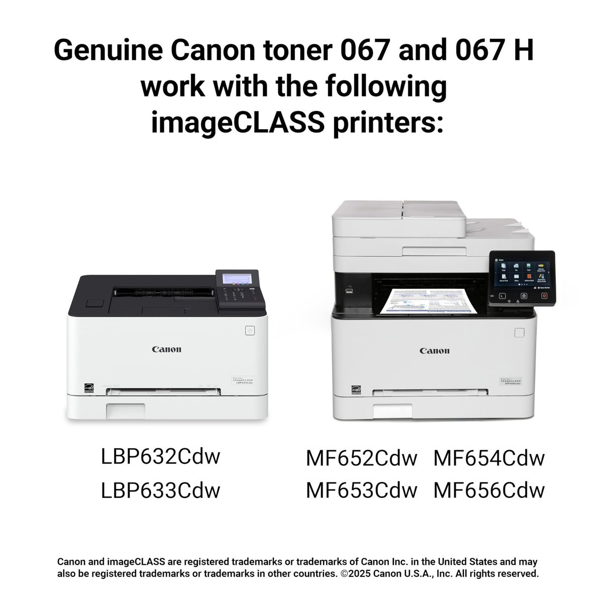 Canon Genuine 067 Magenta Toner Cartridge High Capacity Compatible with LBP633Cdw, LBP632Cdw, MF652Cdw, MF653Cdw, MF654Cdw, MF656Cdw