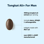 Micro Ingredients Tongkat Ali+ for Men, 240 Softgels | Made with MCT Oil