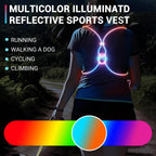 Running Lights For Runners, Reflective Running Vest, Light Up Running Vest