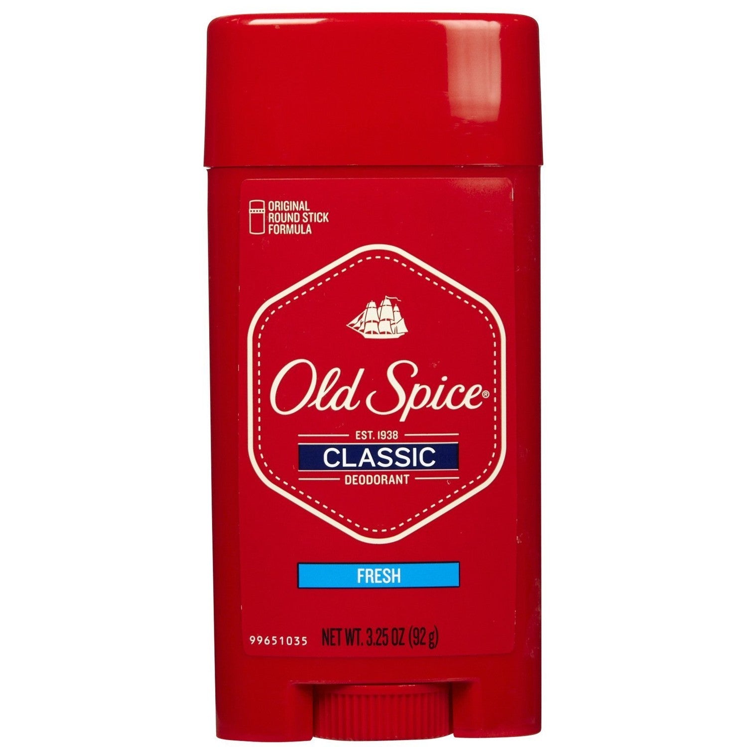 Old Spice Classic Deodorant for Men, 24hr Sweat & Odor Protection, Long Lasting Freshness, Clean & Masculine Fragrance, Original Scent, 3.25 oz (Pack of 2)