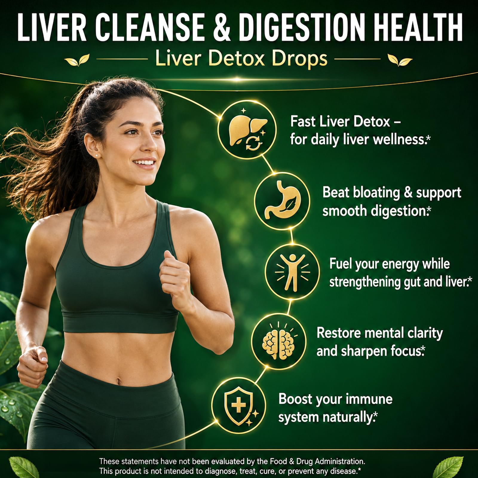 Purelia Liver Restore Drops, Milk Thistle Liquid Supplement, 120 mL | Milk thistle drops with dandelion, artichoke, NAC, choline and L-glutathione for daily liver wellness and antioxidant support