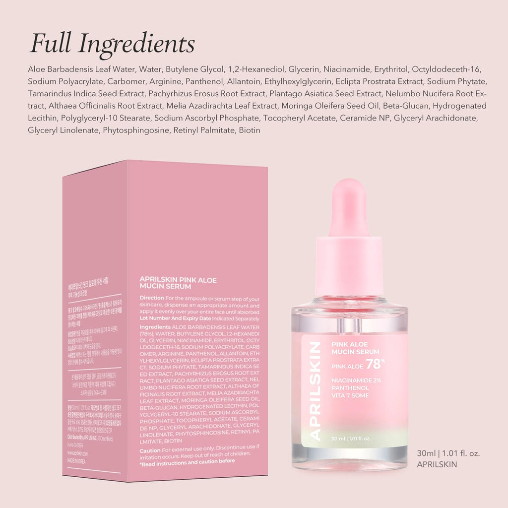 APRILSKIN Pink Aloe Mucin Serum