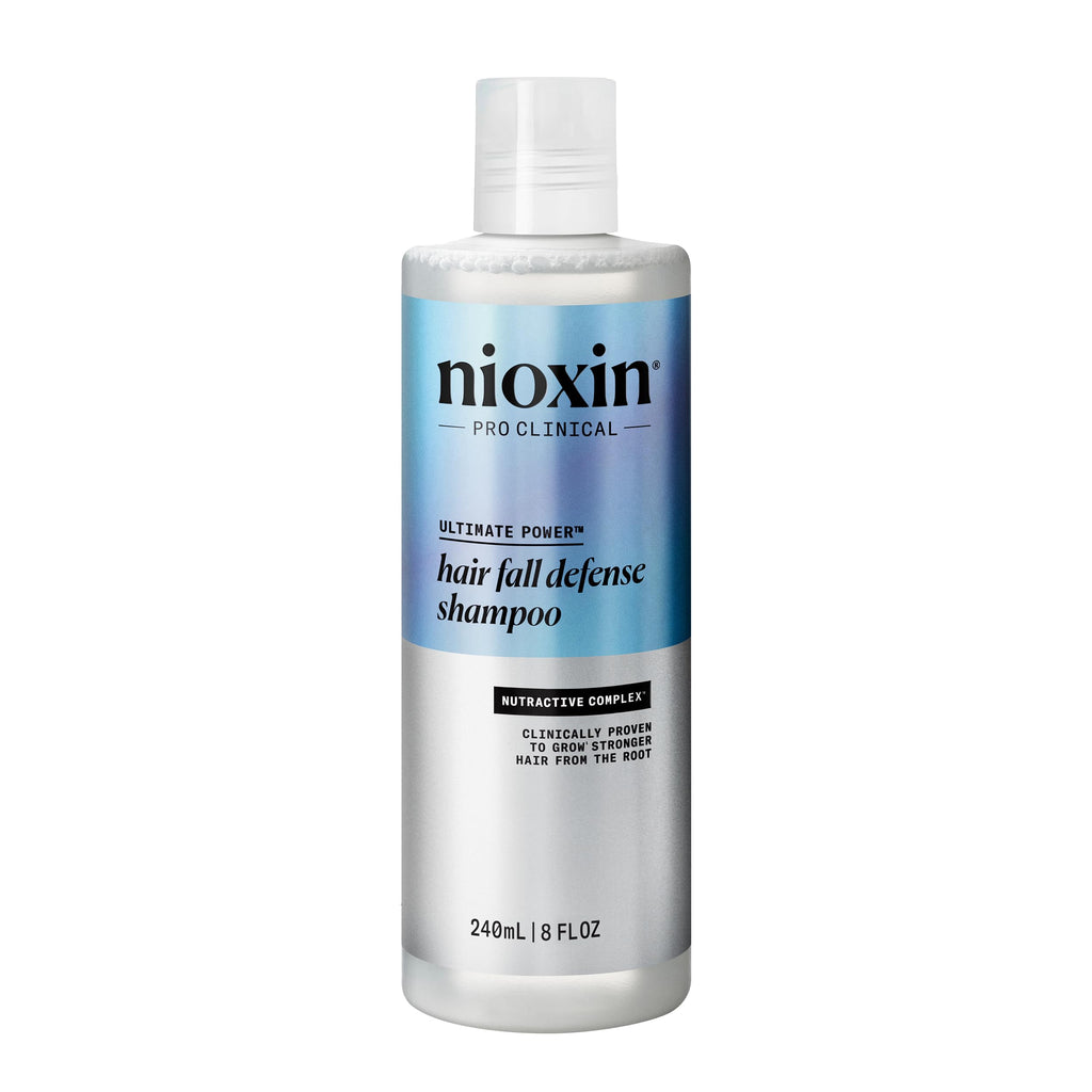NIOXIN Hair Fall Defense Shampoo | For Visibly Less Hair Loss | Activates Hair Follicles | With Lauric Acid, Caffeine, Niacinamide and Sandalore