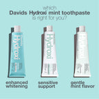Davids Nano Hydroxyapatite Toothpaste Whitening Enamel Health Spearmint 4oz
