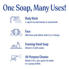 Buy now Dr. Bronner's Magic Soap-Pure-Castile Liquid Soap (Lavender, 8 ounce)-Regenerative Organic Certified Oils, 18-in-1 Uses: Body, Hair, Laundry, Pets & Dishes, Concentrated, Vegan, Non-GMO at indiglob india