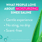 Buy now Vicks Sinex Saline Moisturizing Nasal Spray, with Aloe, Drug Free Ultra Fine Mist, Clear Everyday Sinus Congestion Fast, Clear Mucus from a Cold or Allergy, 5 OZ x 2 at indiglob india