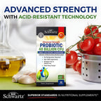 Probiotic 40 Billion CFU with Organic Prebiotics for Gut Health, 60 Count | Probiotics for Men and Women, Immune & Digestive Health Support with Lactobacillus from BioSchwartz, Non-GMO, Shelf Stable