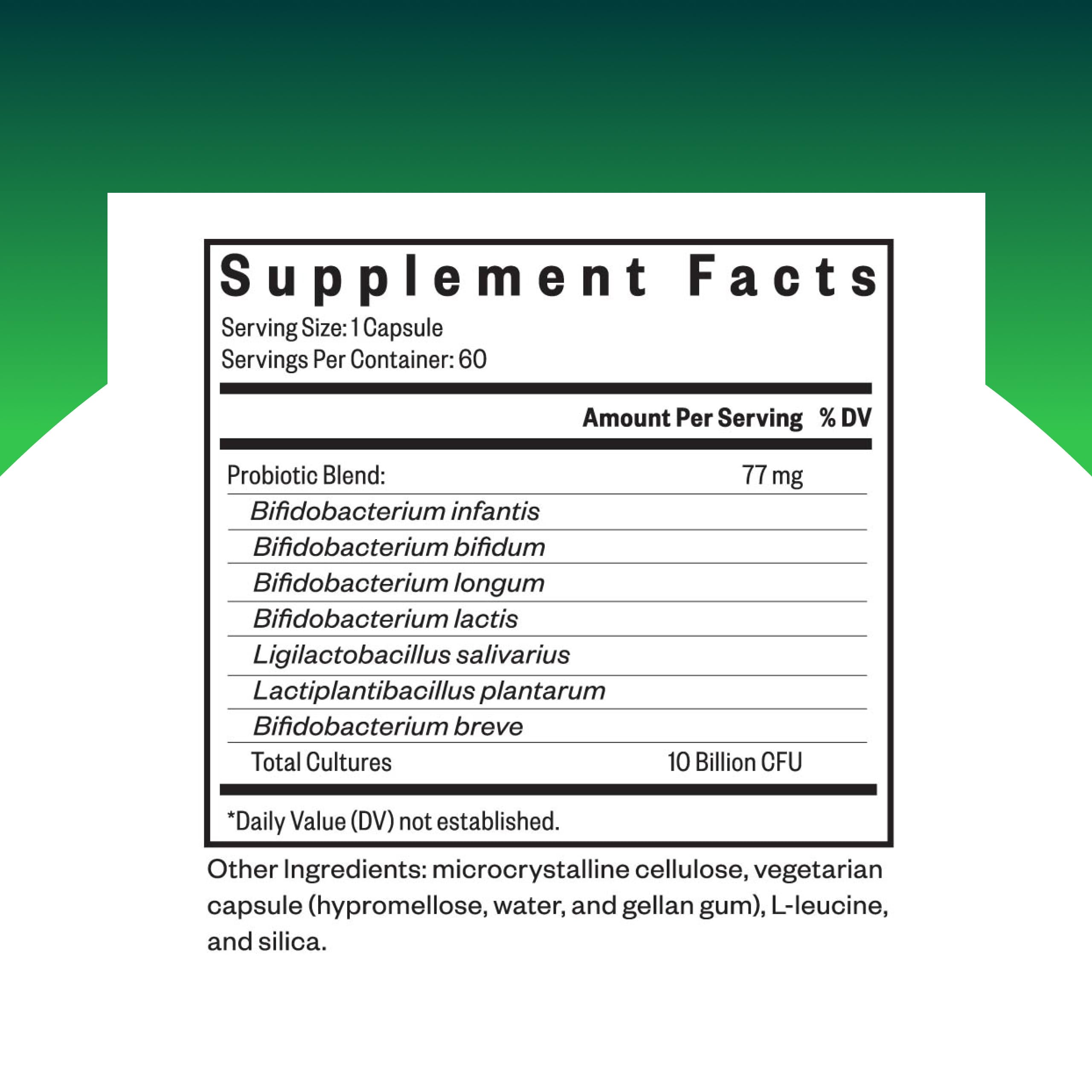 Seeking Health ProBiota HistaminX - Digestion Supplement for Gut Health Support - Support Histamine with Lactobacillus Plantarum & Lactobacillus Salivarius - Support Immune & Skin Health - 60 Capsules