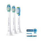 Buy now Philips Sonicare Genuine Toothbrush Head Variety Pack, C3 Premium Plaque Control and C2 Optimal Control, 3 Brush Heads, White, HX9023/69 at indiglob india