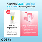 COSRX Low pH Good Morning Gel Face Cleanser, Gentle Face Wash, 5.07 fl oz | Daily Mild Care for Sensitive Skin, Gentle Cleanser, pH Balancing, Tea Tree Oil, Gentle Sebum, Pore Control, Korean Skin Care