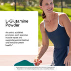 THORNE L-Glutamine Powder, Amino Acid Supplement, 90 Servings | Supports Immune System & GI Health, Promotes Post-Exercise Muscle Cell Repair*, Gluten-Free, NSF Certified for Sport