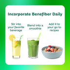 Benefiber Prebiotic Fiber + Supergreens, Watermelon Lemonade Flavor, 8.8 oz