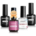 Buy now JODSONE 36 PCS Gel Nail Polish Set-32 Colors Gel Polish Kit Base Coat Glossy Matte and Glitter Top Coat Nail Polish Set Green Blue Red Pink Collection Gifts for Women at indiglob india