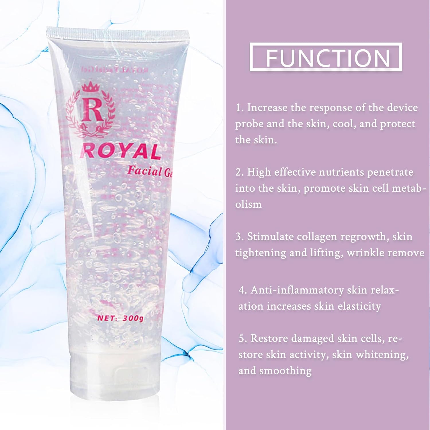 Buy now Gel for Use with HomeHere Frequency Facial Machine (Pack of 1) at indiglob india