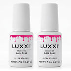 Brush On Nail Glue for Press On Nails, Quick Dry Ultra Strong - 7ml | Quick Dry, Ultra Strong