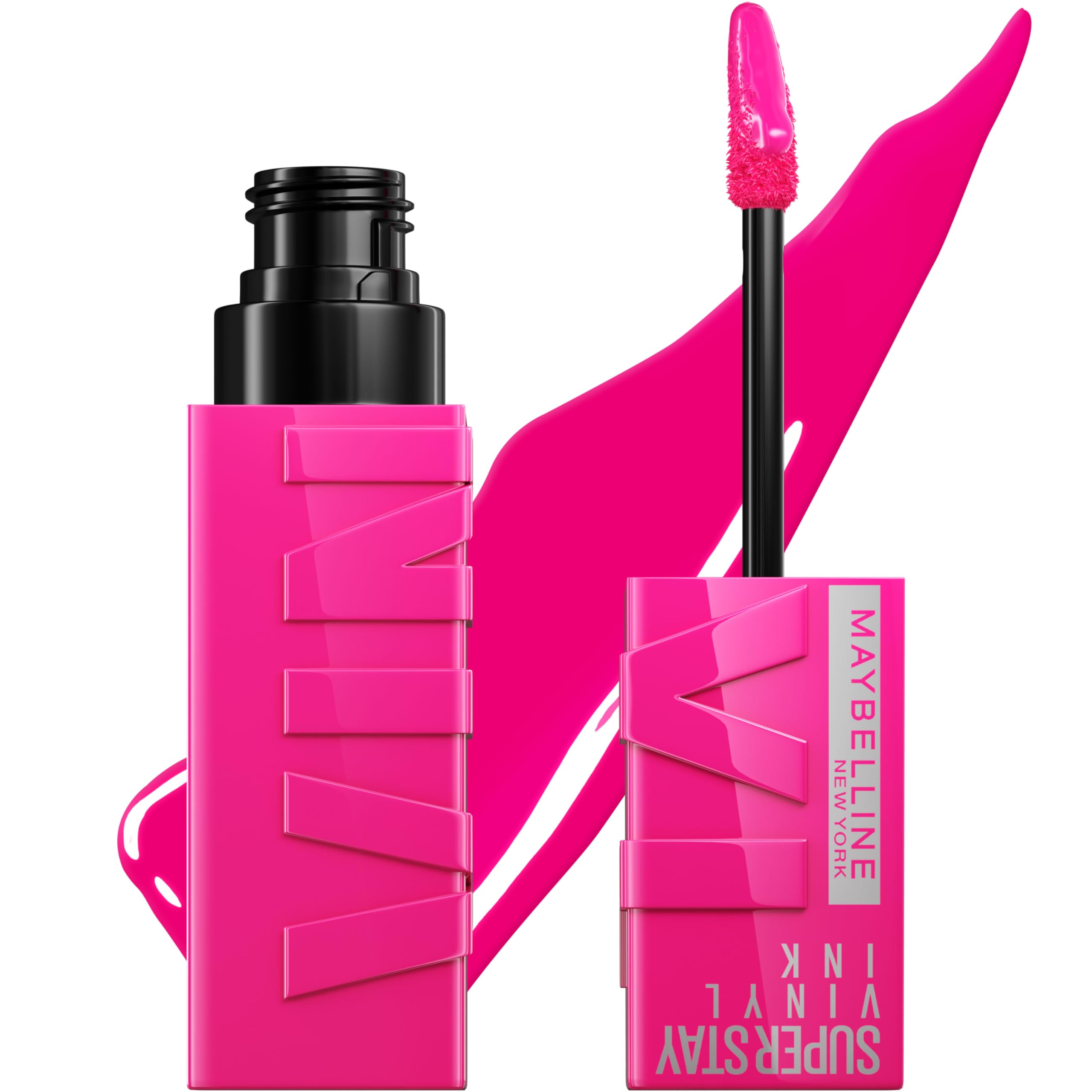 Buy now Maybelline Super Stay Vinyl Ink Longwear No-Budge Liquid Lipcolor Makeup, Highly Pigmented Color and Instant Shine, Cheeky, Rose Nude Lipstick, 0.14 fl oz, 1 Count 150 STRIKING 0.14 Fl Oz (Pack of 1) at indiglob india
