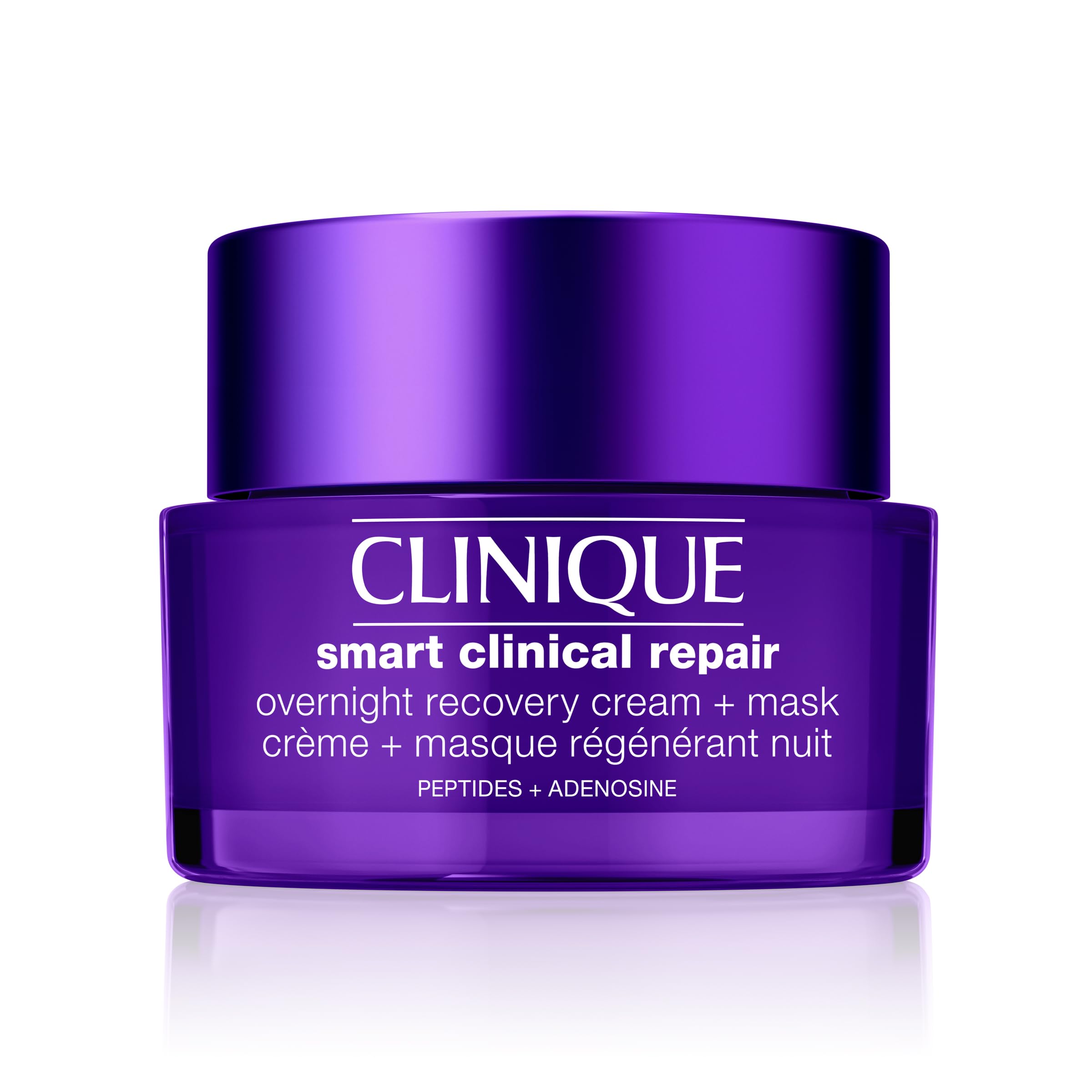 Buy now Clinique Smart Clinical Repair Anti Aging Overnight Recovery Face Cream + Mask For All Skin Types | With Hyaluronic Acid + Peptides | Hydrating | Repairs Lines + Wrinkles, 1.7 Fl Oz at indiglob india