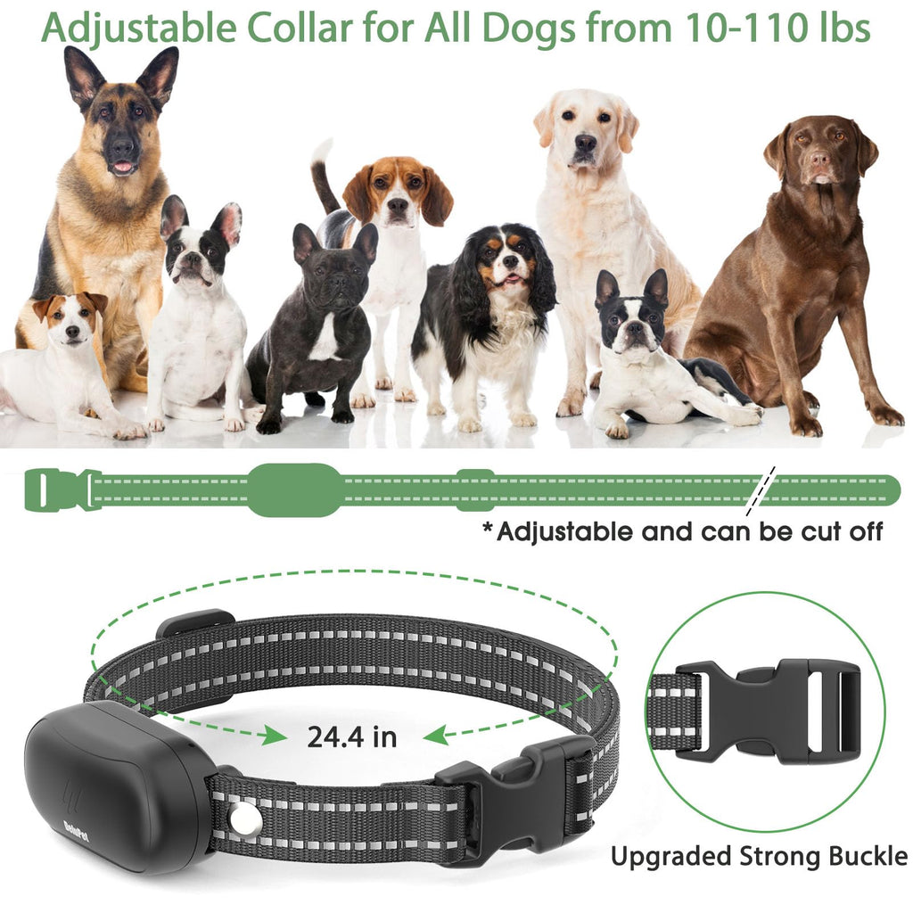 Dog Shock Collar, Electric Dog Training Collar with Remote & 4-Channels