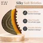 Lymphatic Contour Face Brush, Dry Brush Massager for Lymphatic Drainage