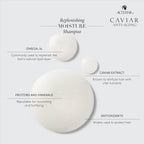 Buy now CAVIAR Anti-Aging Replenishing Moisture Shampoo | For Dry, Brittle Hair | Protects, Restores & Hydrates | Sulfate Free at indiglob india