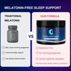 ZAYMAN Melatonin Free Sleep Gummies for Adults, Natural Sleep Aid, 60 Count