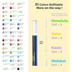 Ohuhu Alcohol Markers 200 Colors Chisel& Fine for Adult Coloring Refillable