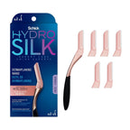 Buy now Schick Hydro Silk Dermaplaning Wand, Dermaplaning Tool for Face | Dermaplane Razor for Women Face, Eyebrow Razor, Peach Fuzz Remover, Includes 1 Weighted Metal Handle with 6 Refill Blades at indiglob india