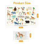 Disposable Placemats for Baby & Toddlers - Stick-On Table Mats for Restaurants, Travel With 4 Designs - Kids' Placemats (Individual Package)