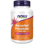 Buy now NOW Supplements, Ascorbyl Palmitate 500 mg, Esterified Vitamin C, Antioxidant Protection*, 100 Veg Capsules at indiglob india