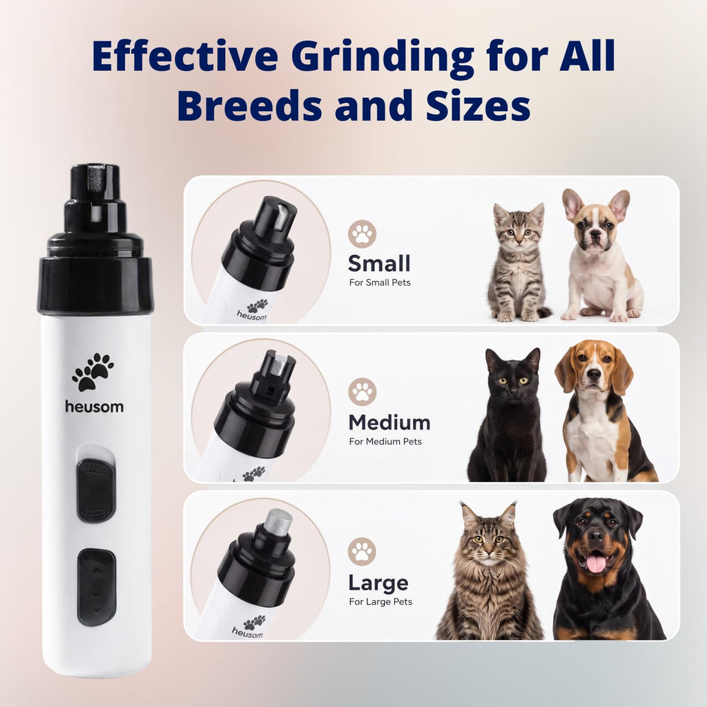 Silent Groom Pro Pet Nail Grinder | Whisper Quiet Dog Nail Grinder