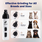 Silent Groom Pro Pet Nail Grinder | Whisper Quiet Dog Nail Grinder
