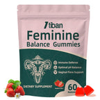 Women Gummies for pH Balance, Premium Feminine Vaginal Health Probiotics Her Gummy, Immune Support, Vegan, Gluten-Free, Pineapple Flavour 60 Gummies 30 Servings