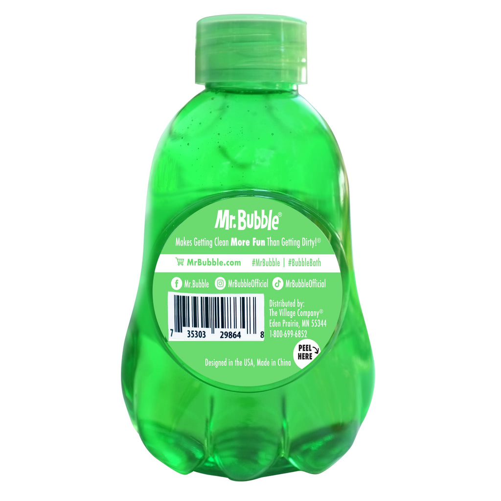 Mr. Bubble Halloween Bubble Bath 3-Pack – Ghost, Cat & Pumpkin Collectible Bottles – Green Apple, Grape & Pumpkin Pie Scents – Kids Bubble Bath Set, 8 oz Each