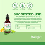 MaryRuth's L Theanine 200mg Liquid Drops for Adults & Kids, 30 Servings | Mood Support, Focus Supplement, Natural Sleep Support, Vegan, Non-GMO