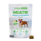 Nutramax Welactin Omega-3 Fish Oil Supplement for Dogs, Soft Chews, 60ct