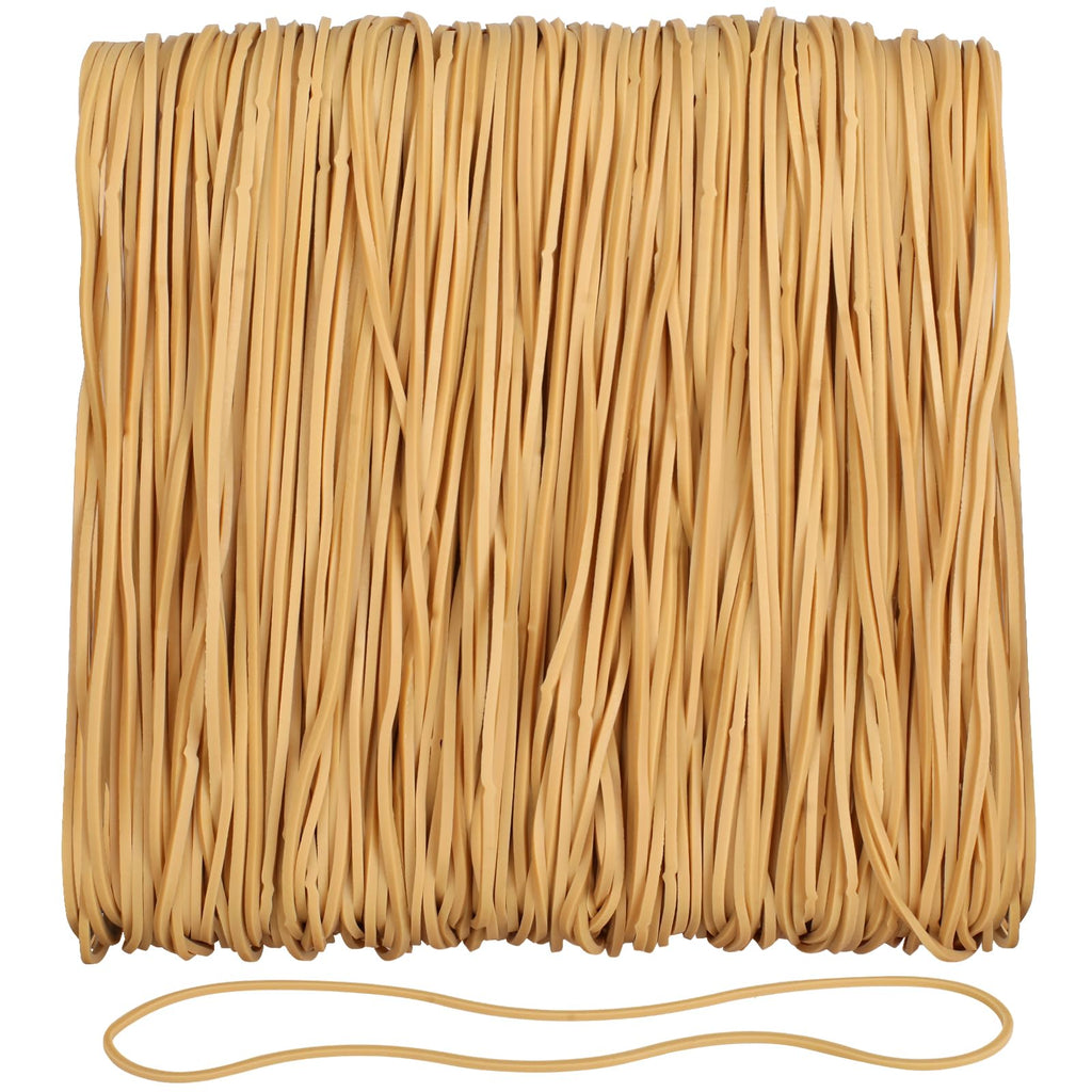 200PCS Rubber Bands, 7" *1/16" Large Rubber Bands for Office Supplies
