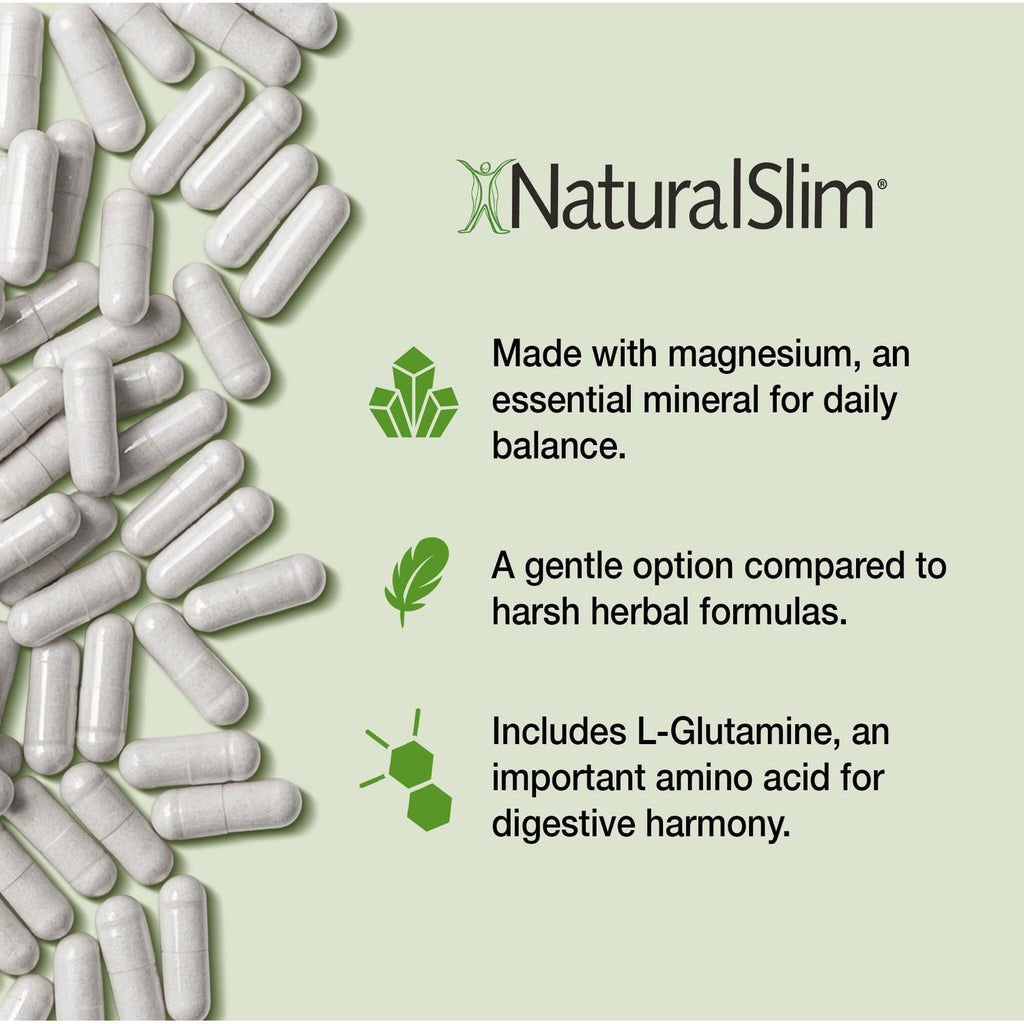 NaturalSlim Constipend Magnesium Oxide, 120 Vegetable Capsules, 3 Pack | Constipation Relief, Colon Cleanser and Stool Softener for Women and Men