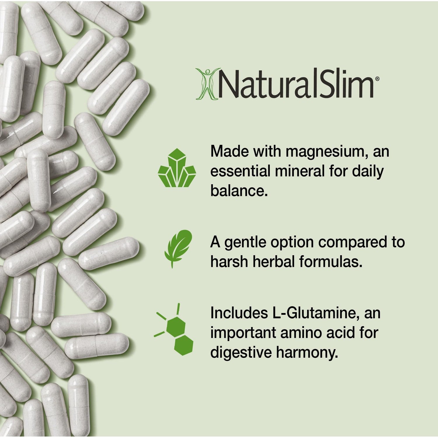 NaturalSlim Constipend Magnesium Oxide, 120 Vegetable Capsules, 3 Pack | Constipation Relief, Colon Cleanser and Stool Softener for Women and Men