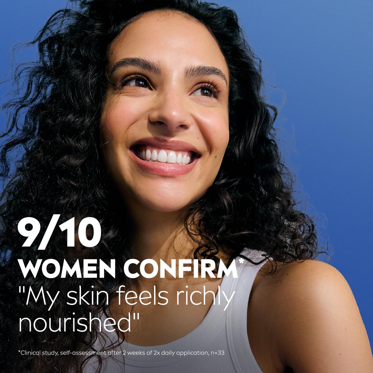 NIVEA Cocoa Butter Body Lotion for Dry Skin with Hyaluronic Acid, 33.8 Oz