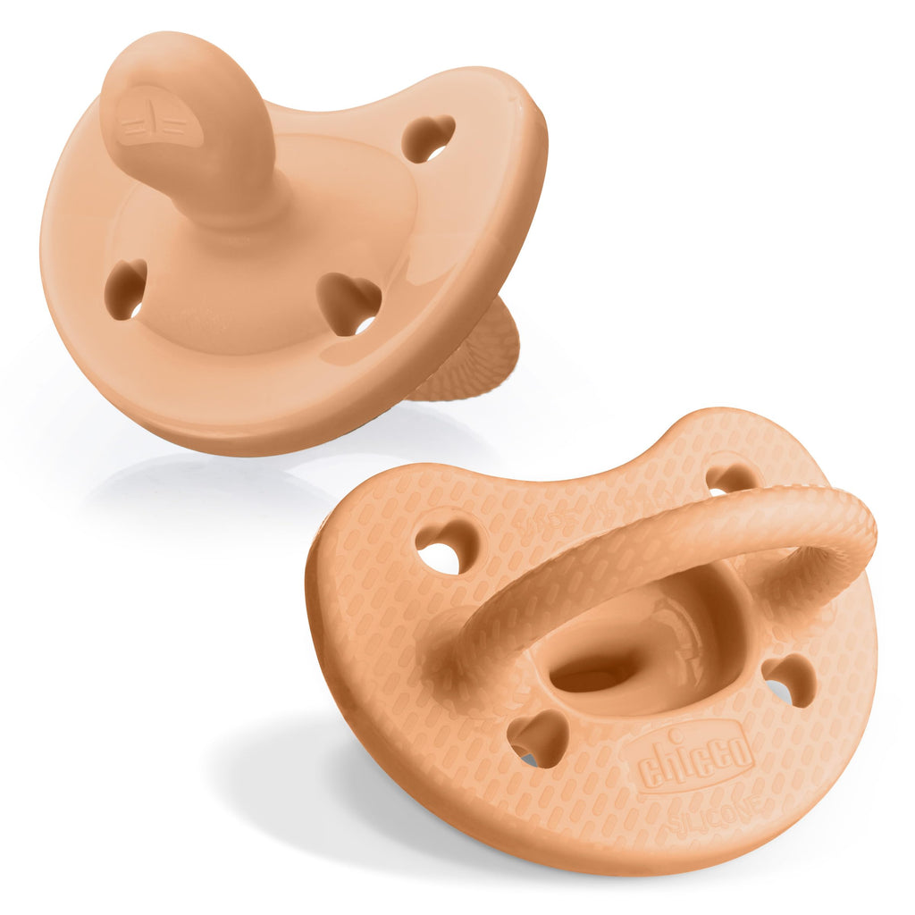 Buy now Chicco PhysioForma Silicone Orthodontic Pacifier, 0-6m | 100% Soft Silicone | Supports Breathing & Oral Development | Satin-Textured Nipple | Includes Sterilizing Case | BPA Free | Blue/Green, 2pk at indiglob india