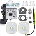 HOODELL Adjustable SRM225 Carburetor for Echo GT225 PE225 PAS-225 SHC-225 RB-K93 SRM-225 Weed Eater Parts Rebuild, Easy-Start Trimmer Edger Carb with Tune Up Kit Primer Bulb