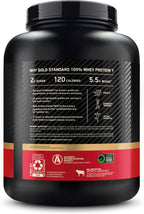 Buy now Optimum Nutrition Gold Standard 100% Whey Protein Powder, Delicious Strawberry, 5 Pound (Packaging May Vary) at indiglob india