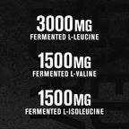 Jacked Factory BCAA Powder (Fermented) - 6g Branched Chain Essential Amino Acid Supplement for Improved Muscle Recovery, Reduced Fatigue, Increased Strength, Muscle Growth - 30 Servings, Fruit Punch
