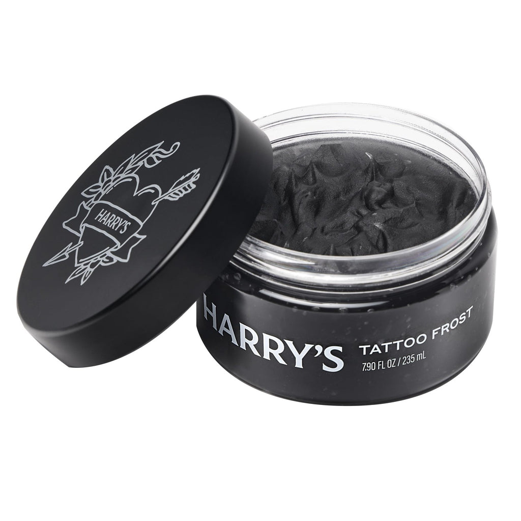 Harry's Tattoo Frost - Tattoo Aftercare Gel for Hydration and Vibrancy - Fragrance-Free, Petroleum-Free, and Non-Greasy - Contains Pro-Vitamin B5