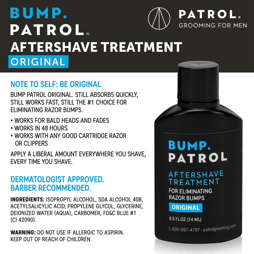 Buy now Bump Patrol Original Formula After Shave Bump Treatment Serum - Razor Bumps, Ingrown Hair Solution for Men and Women - 0.5 Ounce at indiglob india