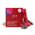 IM8 Daily Ultimate Essentials Powder, Acai and Mixed Berries, 30 Packets | All-in-One Multivitamin Supplement, 90 Nutrients including CoQ10, Probiotics, Vitamins & Greens, Gluten Free, Vegan