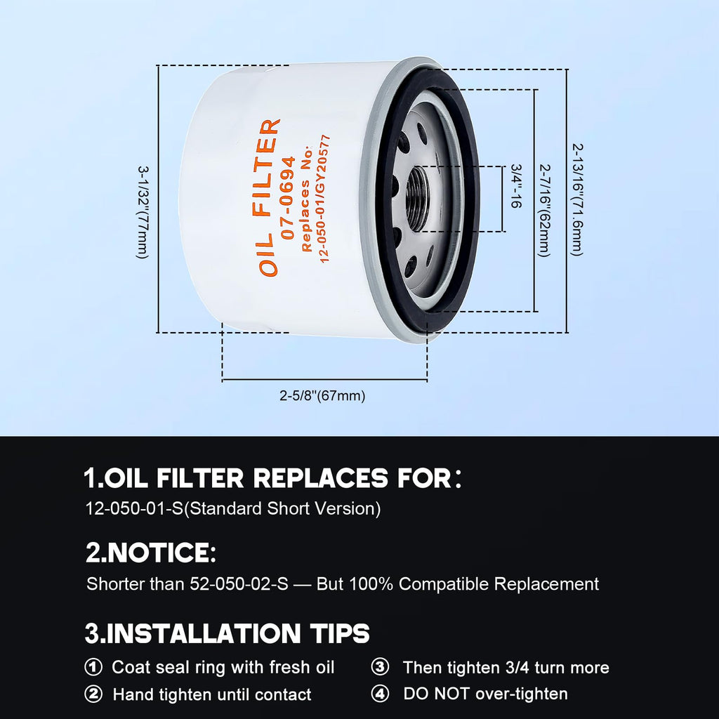 7000 Series Maintenance Kit 32 083 09-S Air Filter Replacement for Kohler