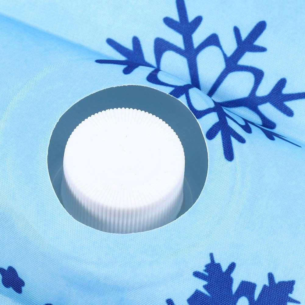 Buy now Cooling Mat, Ice Cool Pillow, Water Filling Ice Cushion Chair Pad, Multifunctional Children Adult Ice Pillow Water Seat Cushion Baby, Children, Student, Office, Car, Travel(#3) at indiglob india