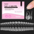 Buy now beetles Gel Polish 2Pcs 15ml Nail Glue Kit for Acrylic Nails, 5 in 1 Super Strong Brush in Nail Gel Glue for False Nails Tips and Gel Nail Polish Led Lamp Required 8-1-Short Almond Coffin 320pcs (Flat-X Nail Tips) at indiglob india